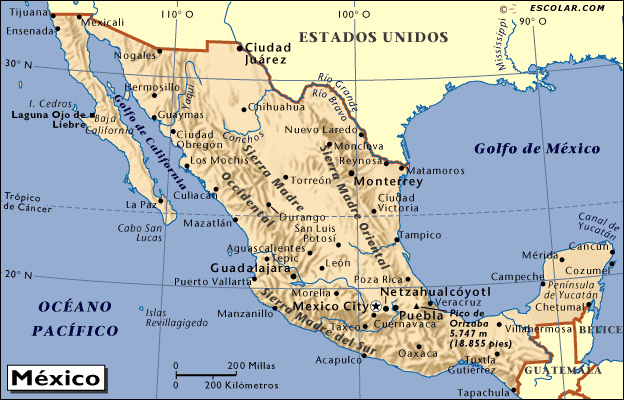 Mapa de México