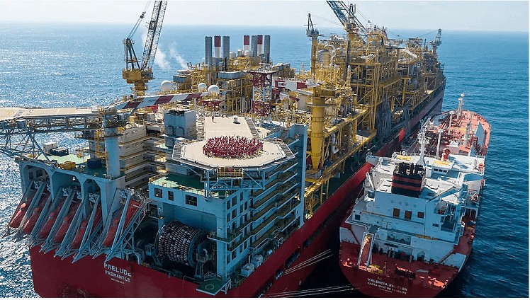 Prelude FLNG primer cargo