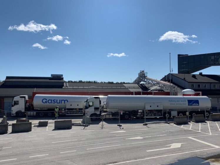 Gasum abre estacion de bunkering en los Puertos de Estocolmo
