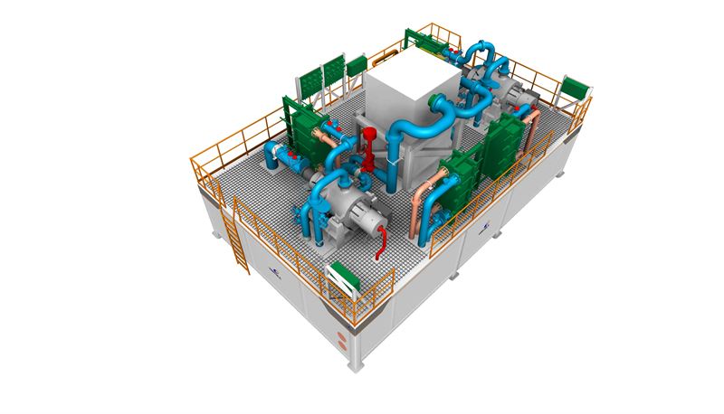 Planta de re-liquefacción de Wärtsilä