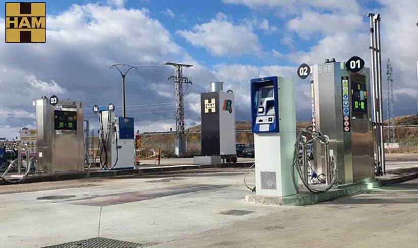 Grupo Ham Estación CNG GNL en Rubena Burgos
