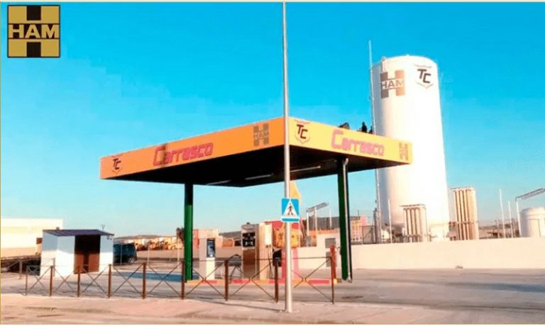 Grupo Ham, nueva estación de GNL Carrasco en Madrid