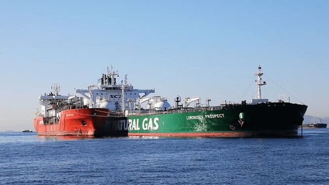 Shell completa la primera operación de 'búnkering' en Gibraltar . EuropaSur
