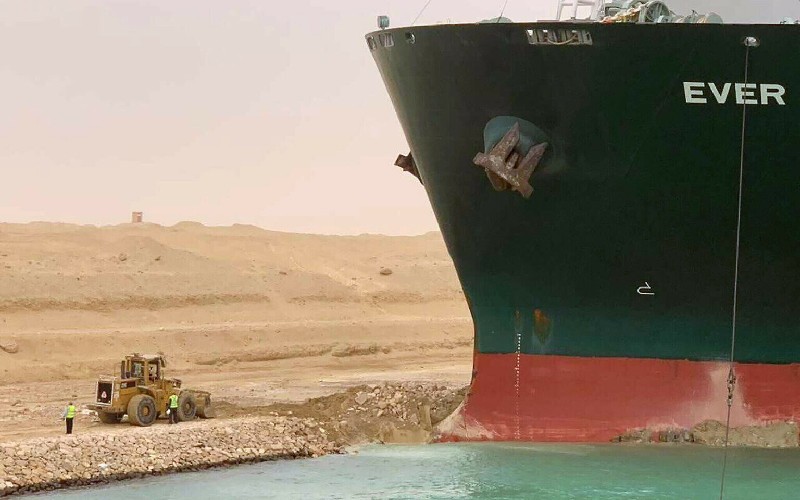 Barco Portacontenedores Ever Given