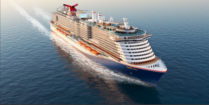 Mardi Gras propulsado por GNL de Carnival Cruise Line llegará a Port Canaveral