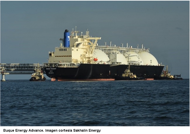 Planta rusa Sakhalin-2 envía el cargamento de GNL No 2000