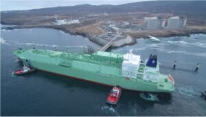 BW Helios en Energía Costa Azul de Sempra en México. Foto cortesía de Sempra LNG