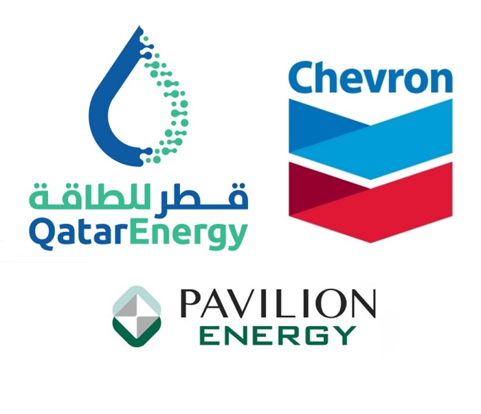 Pavilion Energy, QatarEnergy, Chevron