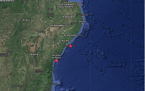Puerto de Sergipe y Bahía