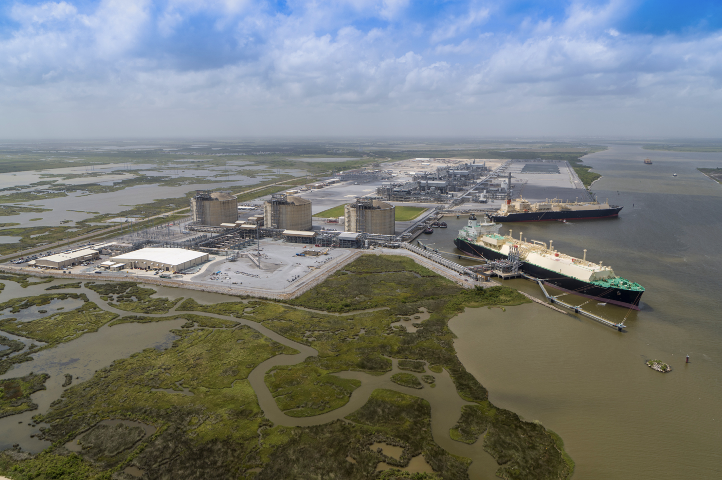 Planta de Exportación de GNL. Cameron LNG