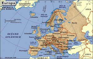 Mapa de Europa