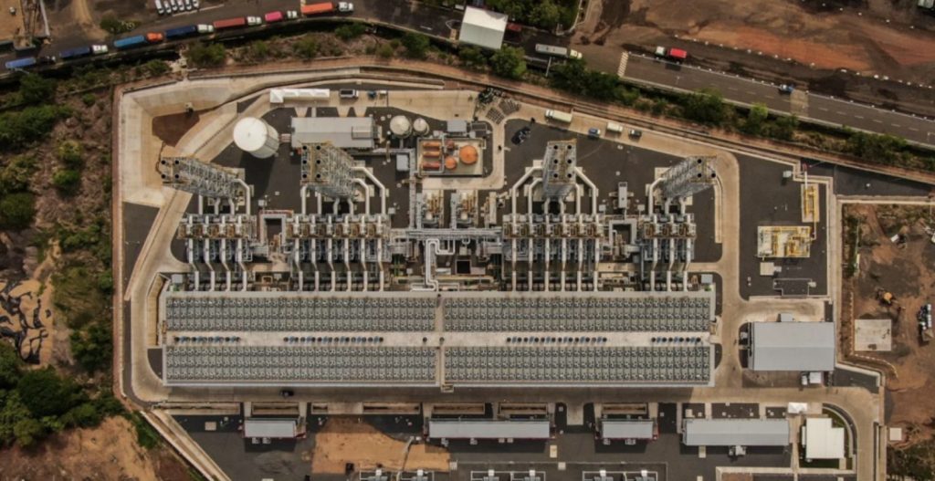 Planta a gas natural de EDF en el Salvador