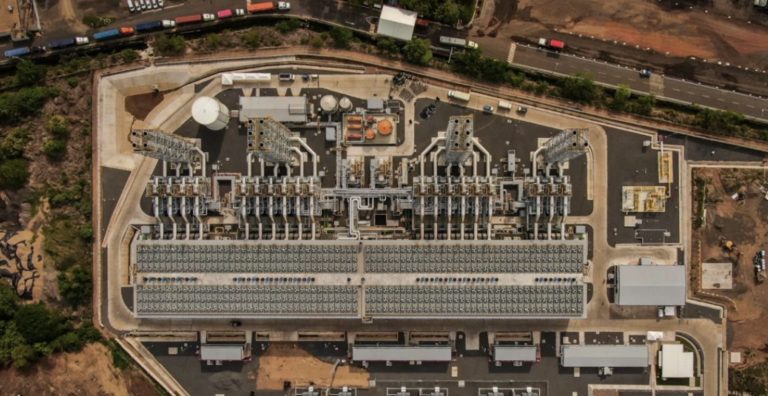 Planta a gas natural de EDF en el Salvador