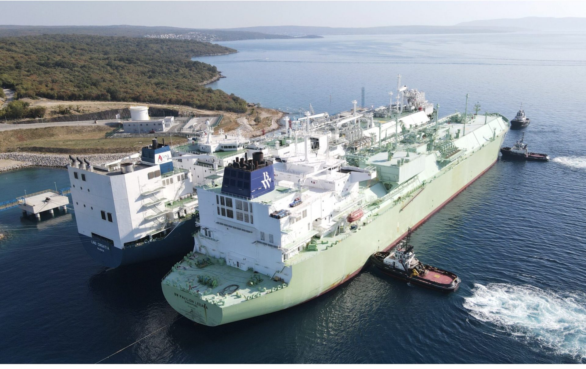 Imagen Cortesía de Croatia LNG