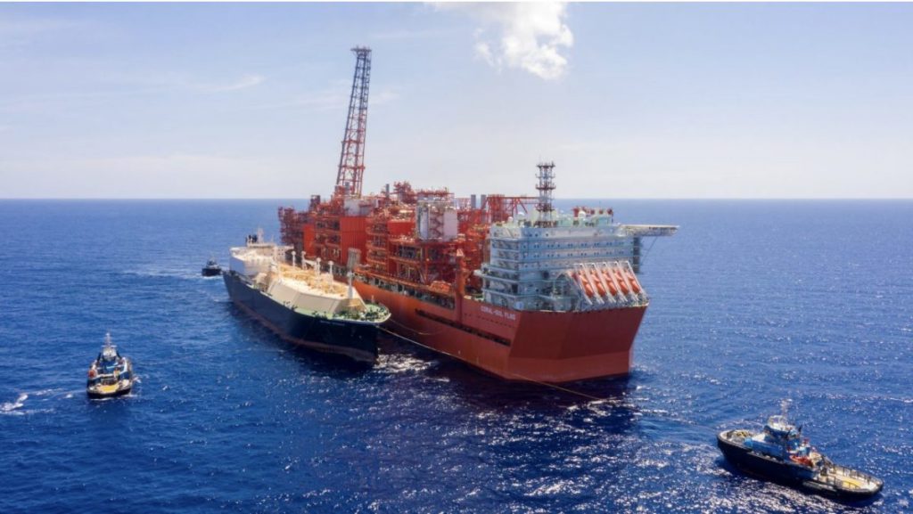 FLNG Coral Sul. Imagen Cortesía de Bp