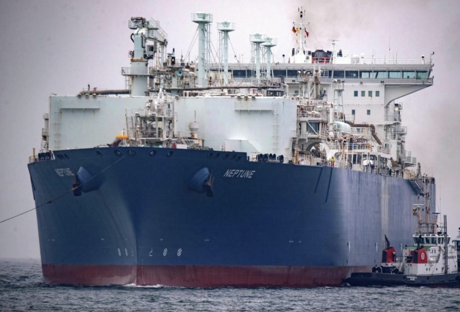 La FSRU Neptune. Imagen Cortesía de MET GROUP