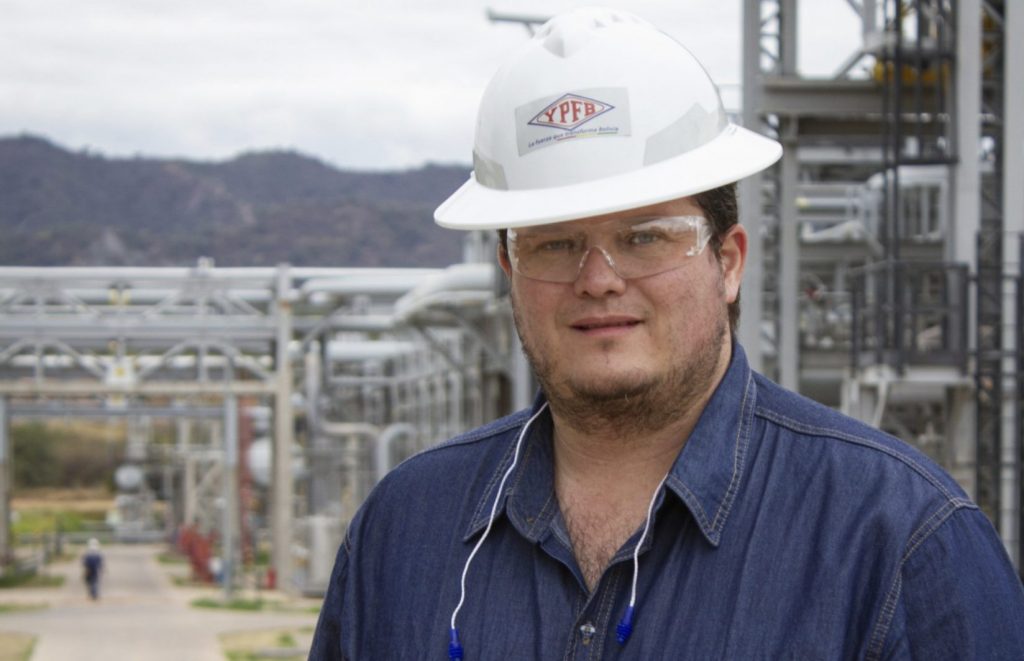 Armin Dorgathen Tapia, Presidente de YPFB. Imagen cortesía de YPFB