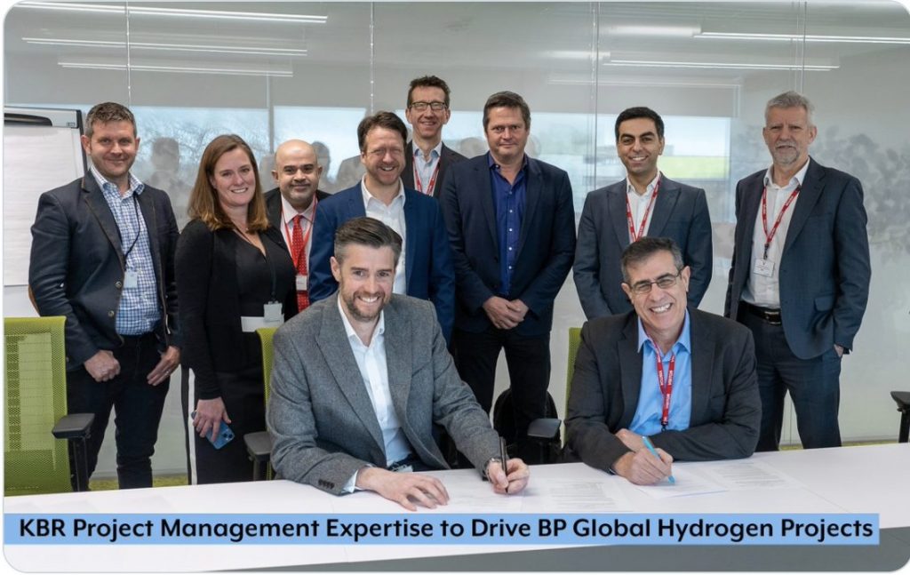 KBR impulsará proyectos globales de hidrógeno de BP