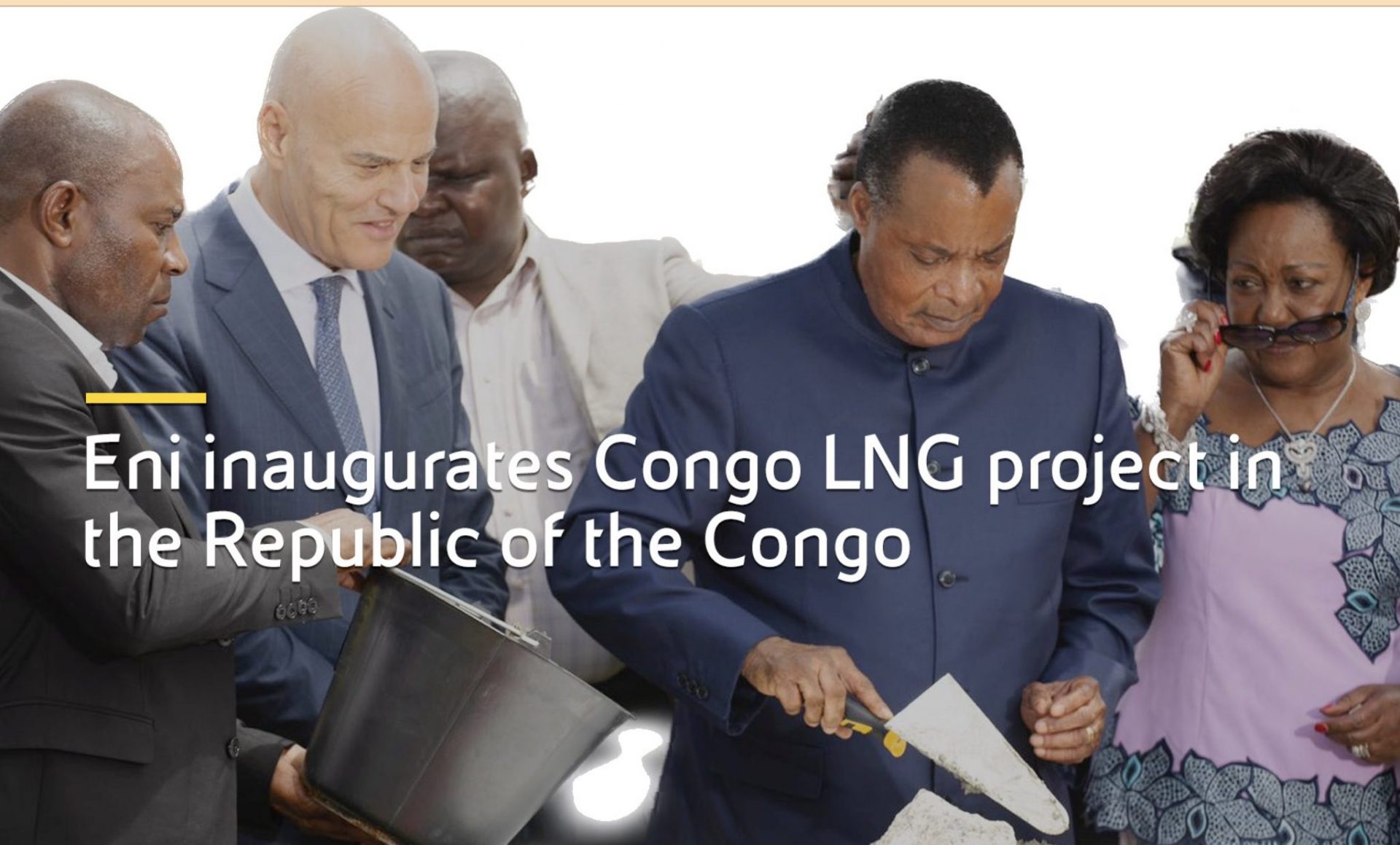 Eni inaugura su proyecto Congo LNG