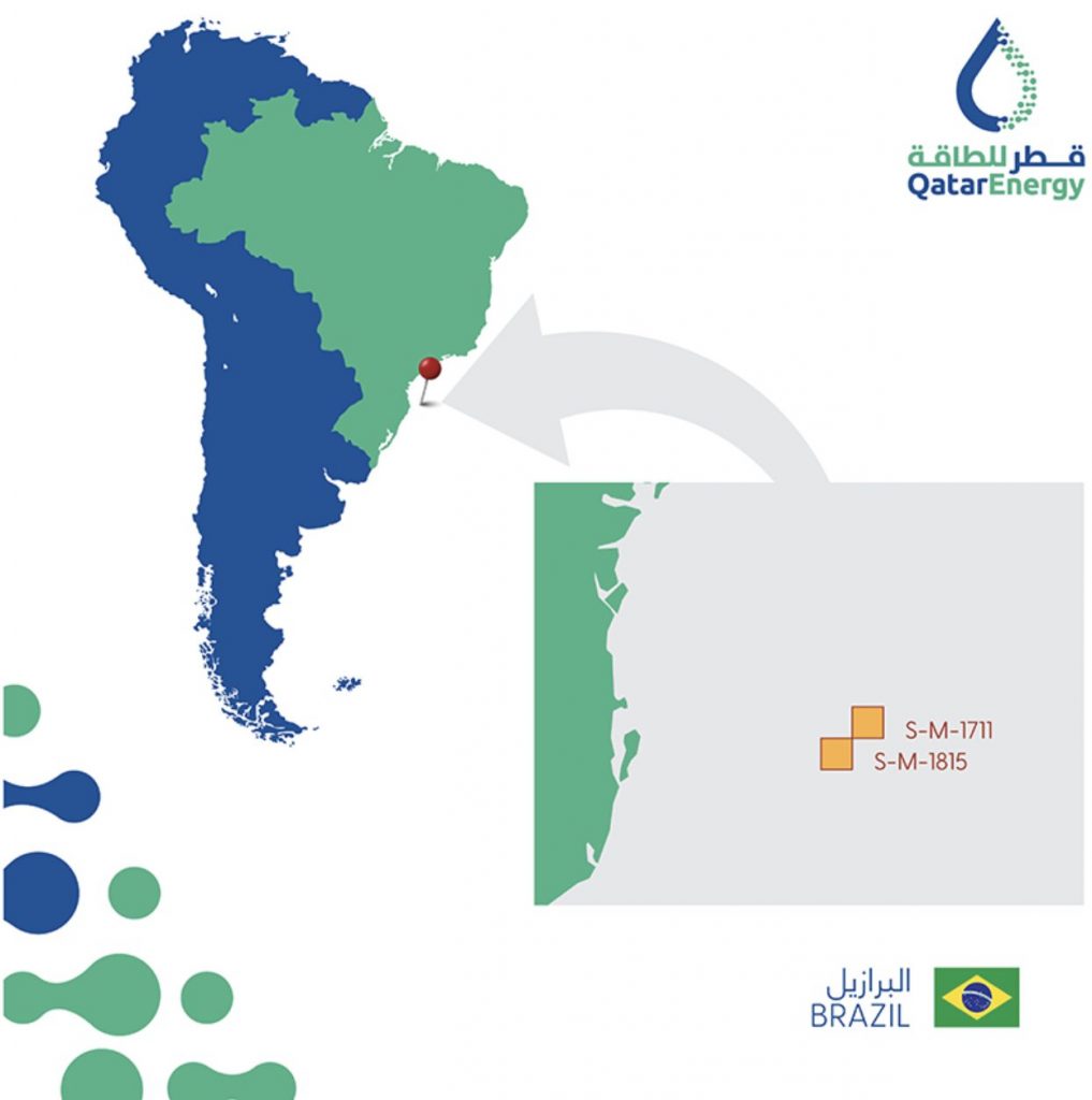 QatarEnergy firma contrato de producción compartida para el Bloque Agua-Marinha en Brasil