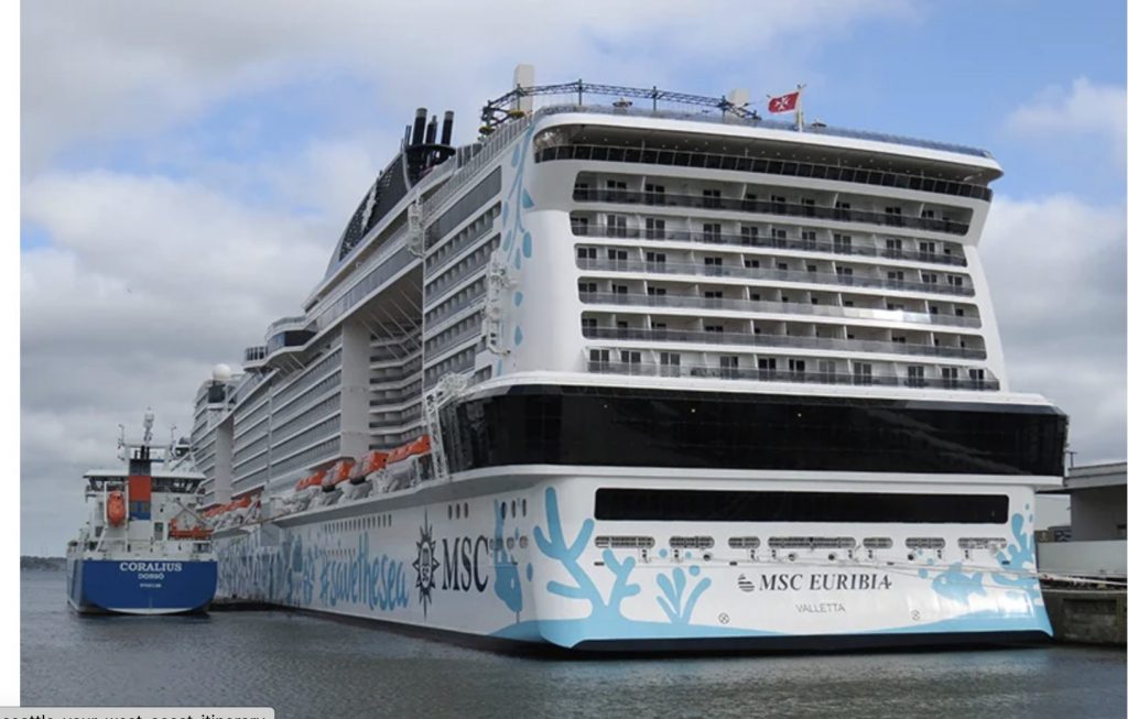 MSC Cruceros y Gasum se asocian para soluciones de GNL