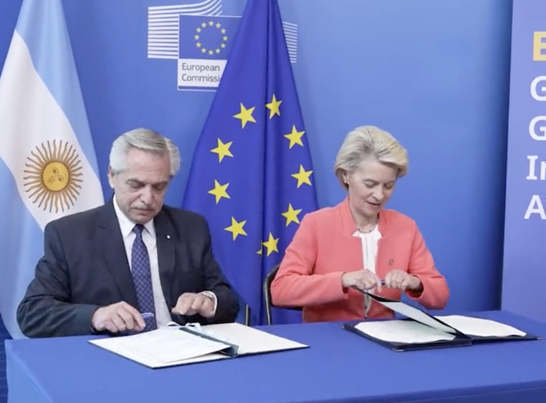 La UE y Argentina firman acuerdo para la cooperación en hidrógeno, energía renovable, eficiencia energética, gas natural y GNL