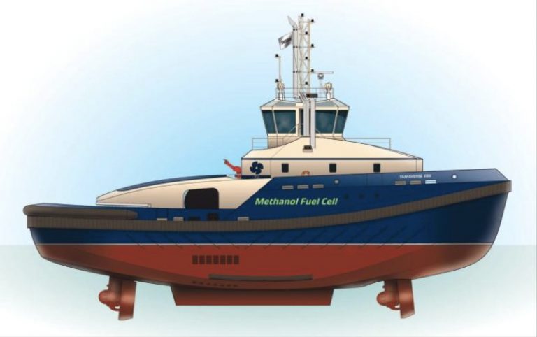 Svitzer diseña el primer remolcador de pila de combustible híbrido de metanol del mundo