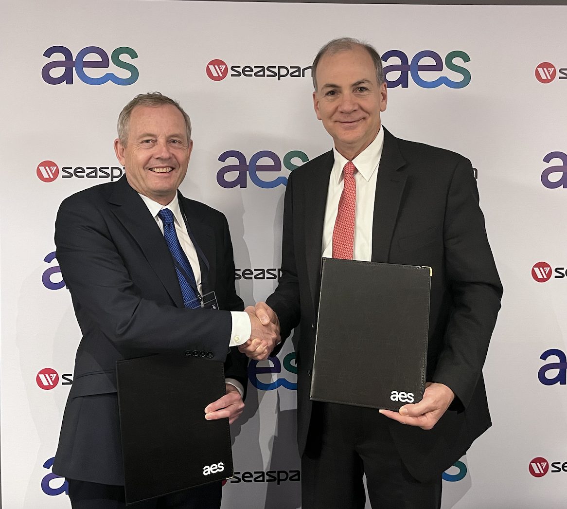 AES y Seaspan firman MoU para colaborar en el desarrollo del negocio de "LNG Bunkering"