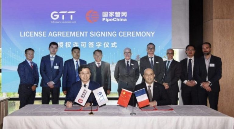 GTT y PipeChina firman un Acuerdo de Licencia para la Tecnología de Membrana de GTT para Almacenamiento de GNL en Tierra
