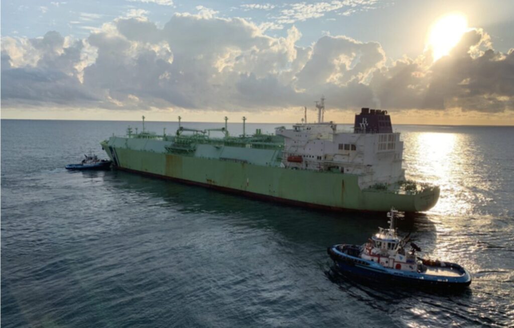 New Fortress Energy despacha tercera carga de GNL desde su Unidad FLNG en Altamira