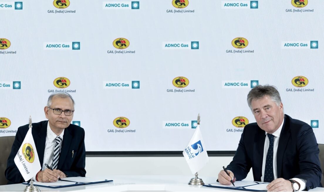 ADNOC Gas firma un acuerdo de GNL a 10 años con GAIL de la India