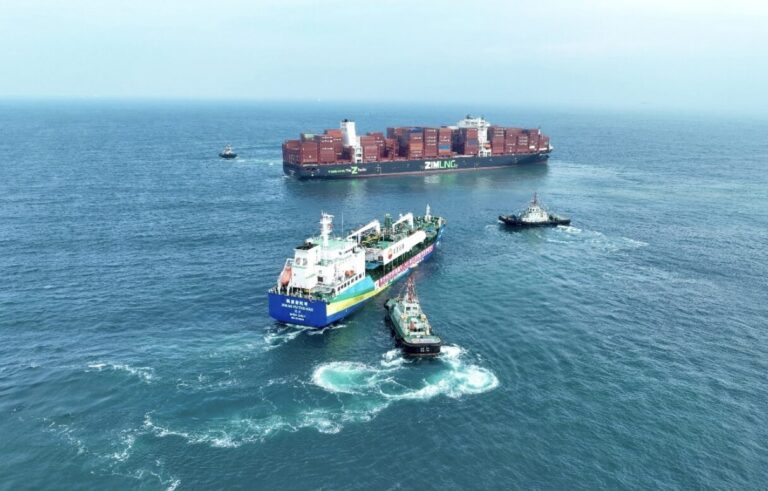 Hong Kong Realiza con éxito su primera operación de abastecimiento de GNL de Barco a Barco