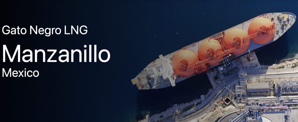 Gato Negro LNG anuncia la expansión del proyecto Manzanillo