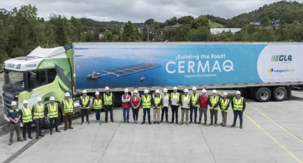 Chile marca un hito en la descarbonización del transporte pesado con su primer viaje terrestre de larga distancia con bioGNL
