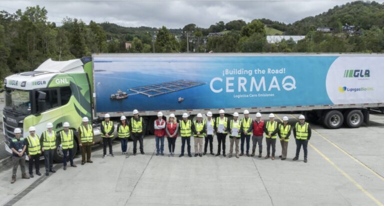 Chile marca un hito en la descarbonización del transporte pesado con su primer viaje terrestre de larga distancia con bioGNL