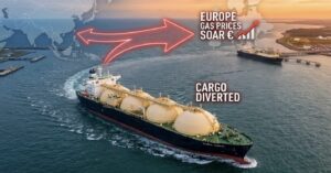 Aumento de precios del gas en Europa desvían cargamentos de GNL de Asia
