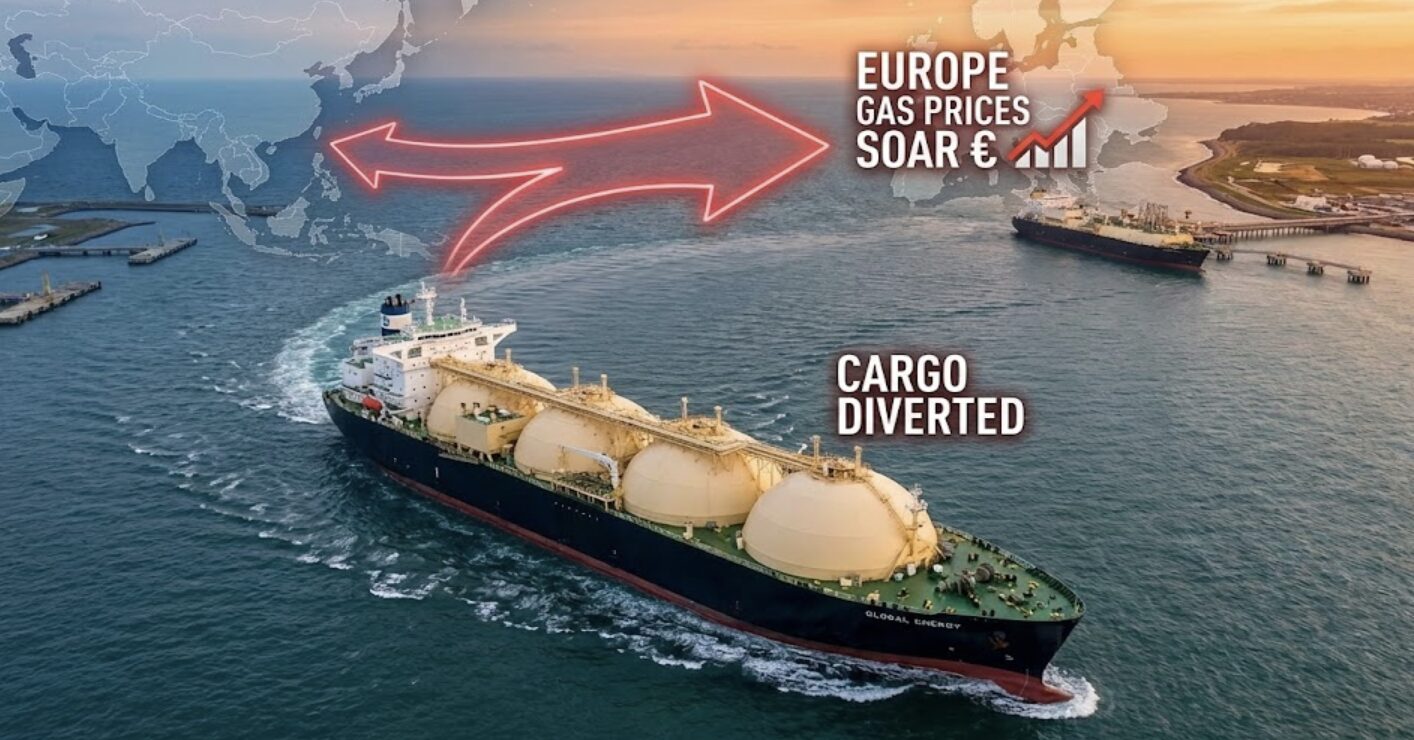 Aumento de precios del gas en Europa desvían cargamentos de GNL de Asia