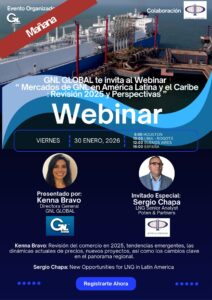 Mañana Webinar: "Mercados de GNL en América Latina y el Caribe-Revisión y Perspectivas 2025"