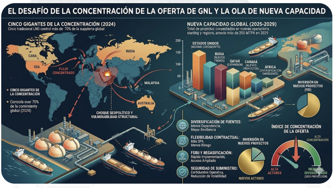 Capacidad de GNL 2030