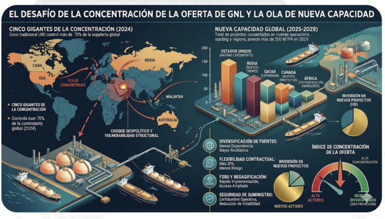 Capacidad de GNL 2030