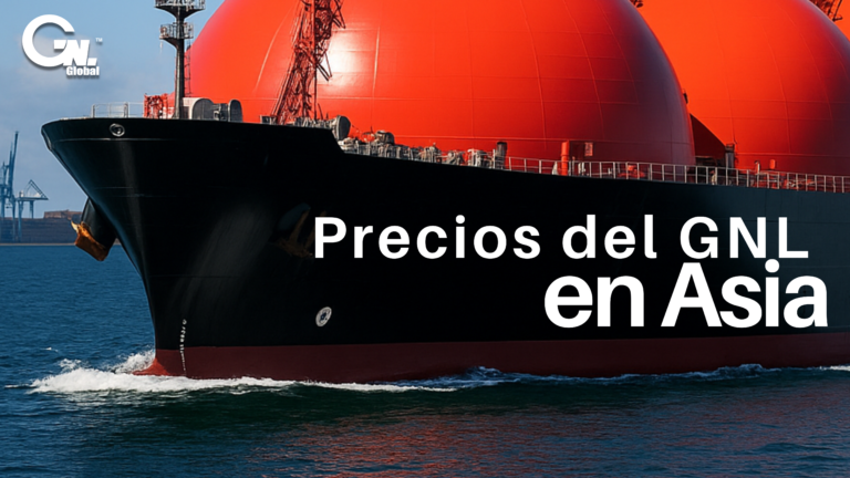 Precios del GNL en Asia al 17 julio 2026