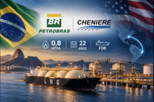 Petrobras y Cheniere firman un acuerdo de GNL por 22 años