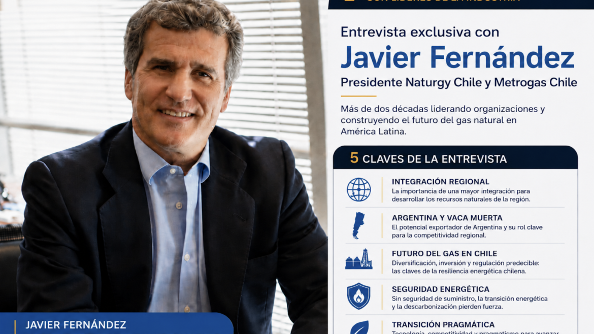 Javier Fernández. Presidente Metrogas Chile