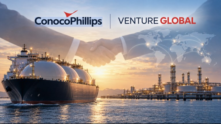 ConocoPhillips y Venture Global firman acuerdo de suministro de GNL a 20 años
